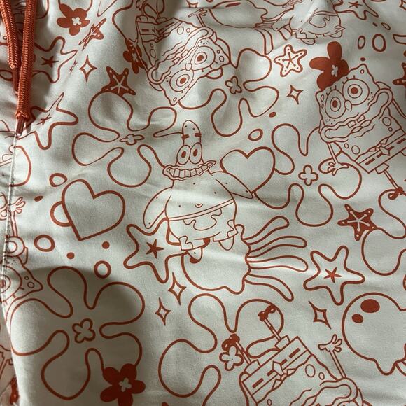 Nickelodeon SpongeBob SquarePants Men's Surf Swim Trunks Shorts Size XL - Picture 2 of 9